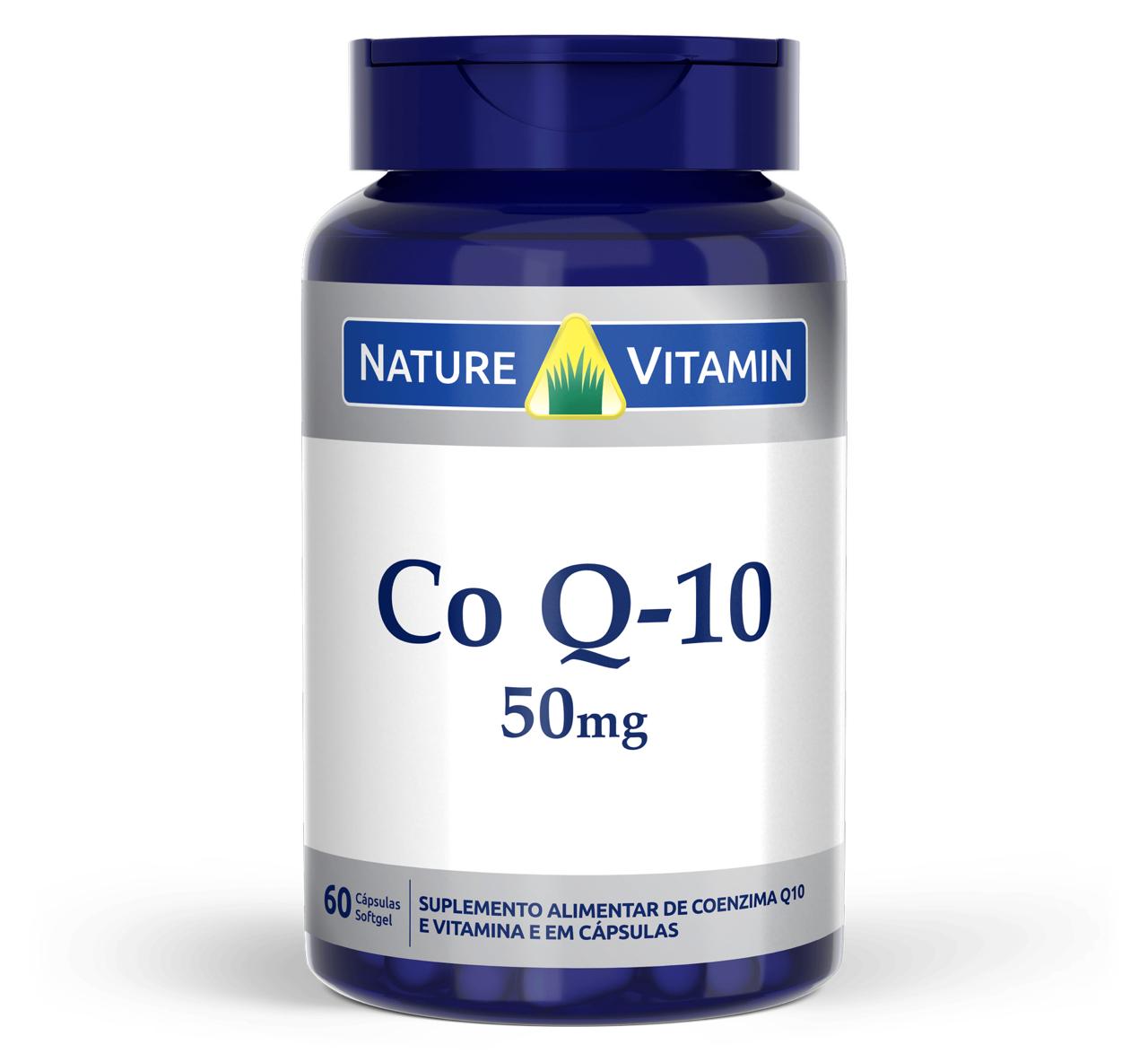 Co Q10 50mg - 60 Cáps Softgel - Nature Vitamin (SCP)