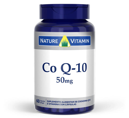 Co Q10 50mg - 60 Cáps Softgel - Nature Vitamin (SCP)